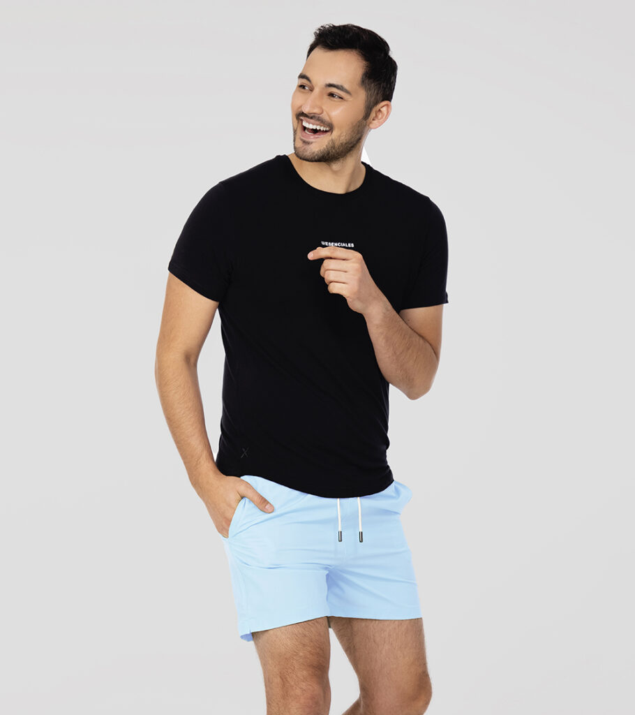 Traje de baño Celeste Cielo U Esenciales