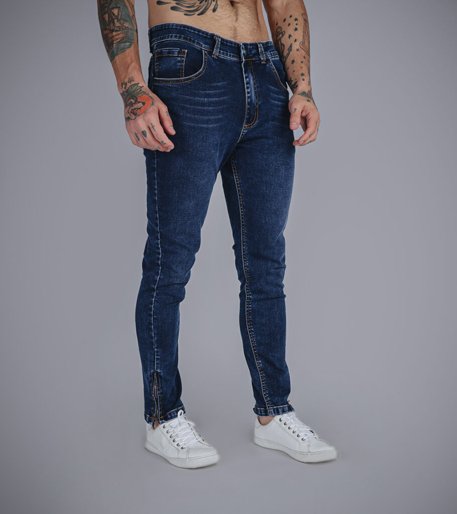 201 Modern Essential - Jean Slim Fit Azul