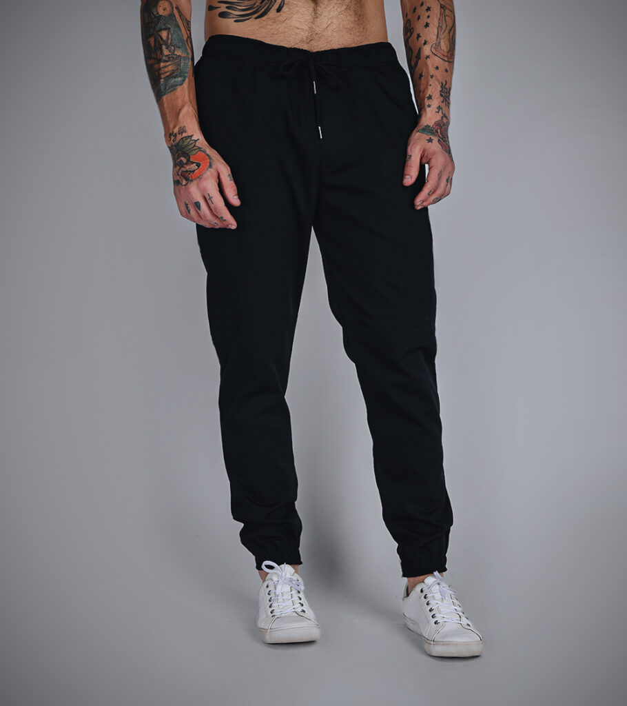 Pantalón de vestir Jogger Negro Esencial